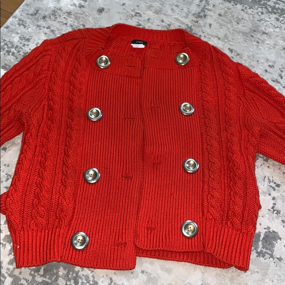 J crew cotton sweater